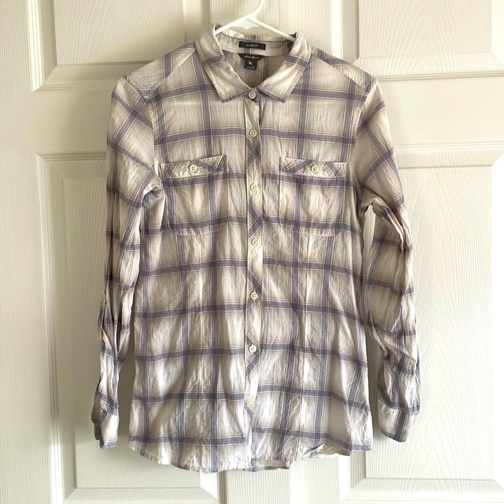 Eddie Bauer Lightweight Button Down - image 1